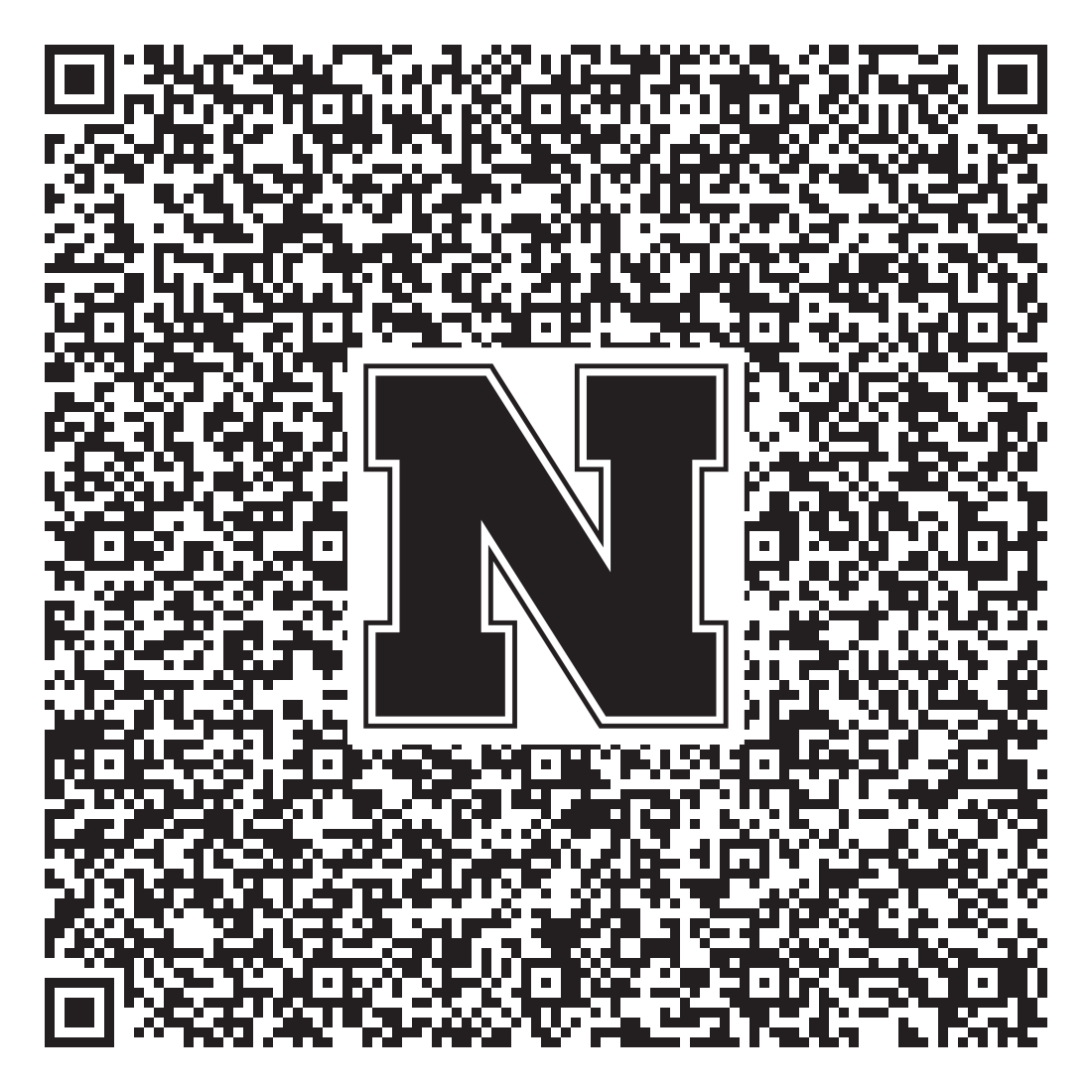 QR code linking to Leah Niebaum vcard