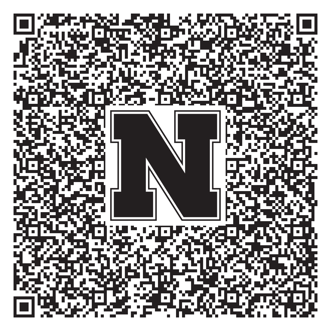 QR code linking to Lucas Novotny vcard