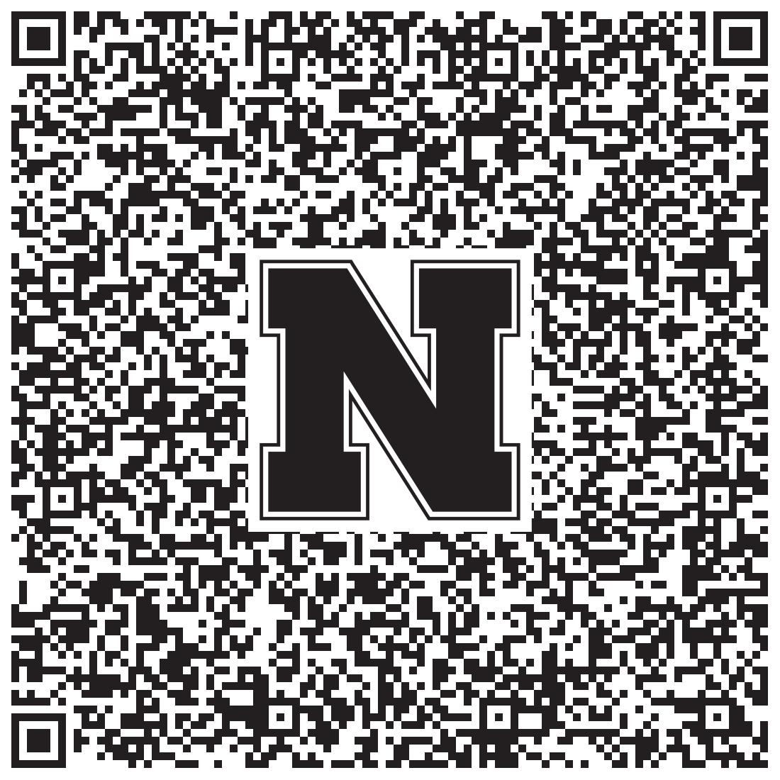 QR code linking to Luda Pustovit vcard