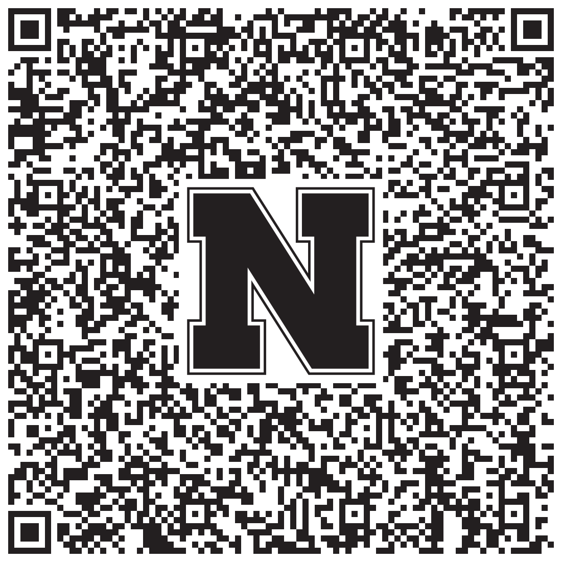 QR code linking to Lauren Rice vcard