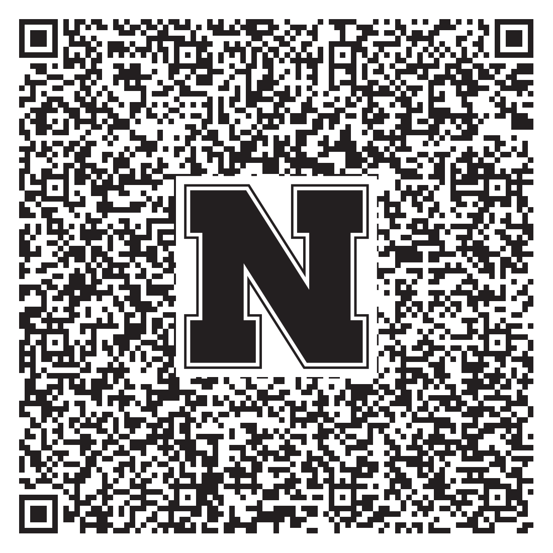 QR code linking to Lisa Sample vcard