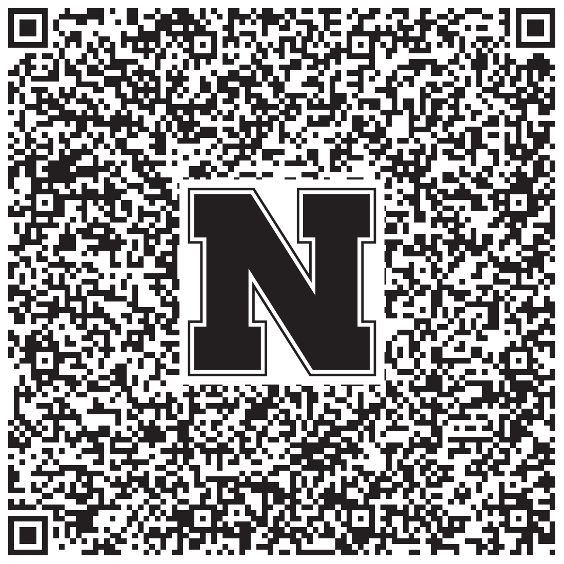 QR code linking to Linda Sather vcard
