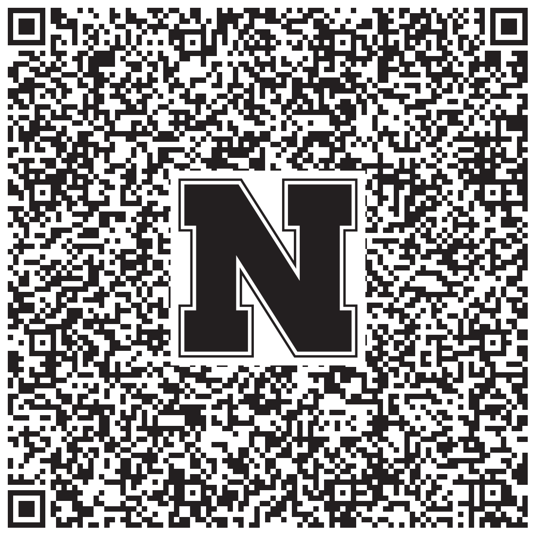 QR code linking to Lexie Unhjem vcard