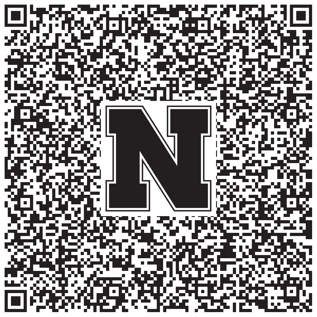 QR code linking to Lindsay Peterson vcard