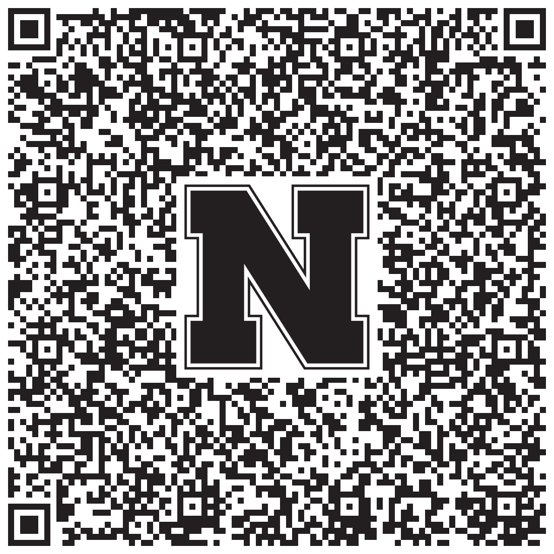 QR code linking to Malak Altoub vcard