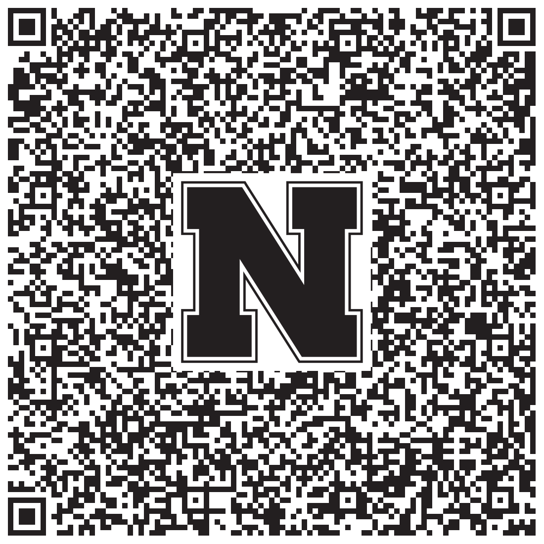 QR code linking to Mavis Beckson vcard