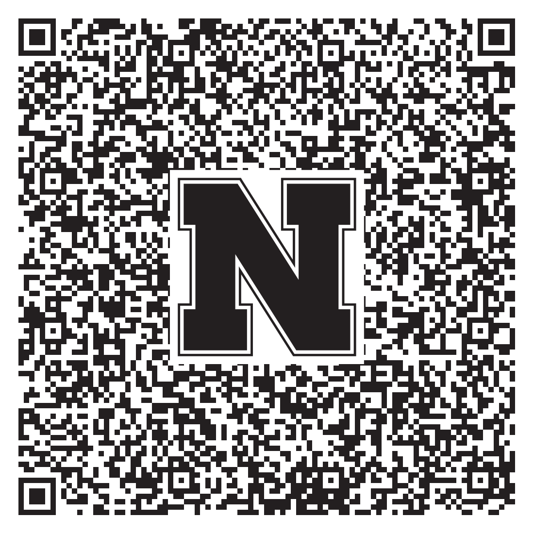 QR code linking to Megan Berg vcard