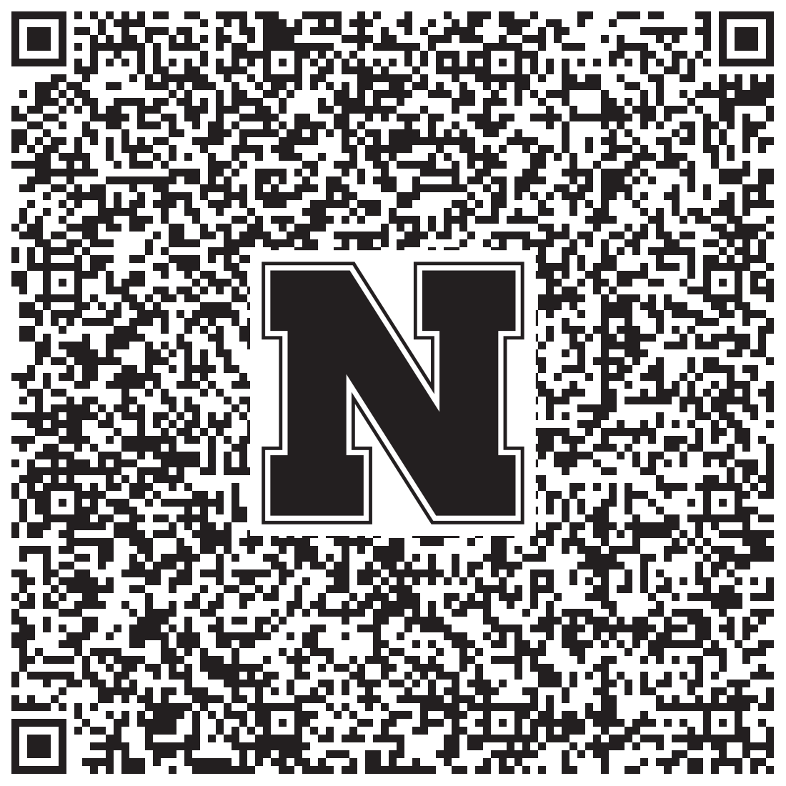QR code linking to Megan Blomstedt vcard