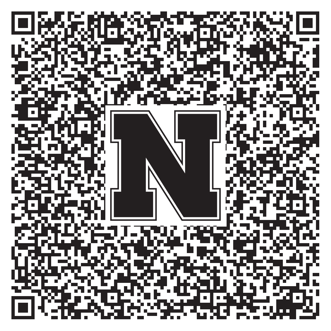 QR code linking to Mason Bruggeman vcard