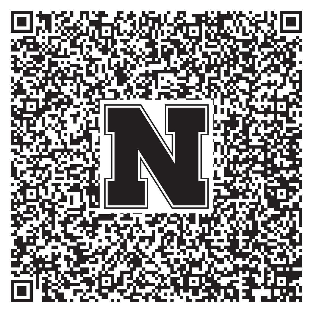 QR code linking to Mason Brumbaugh vcard