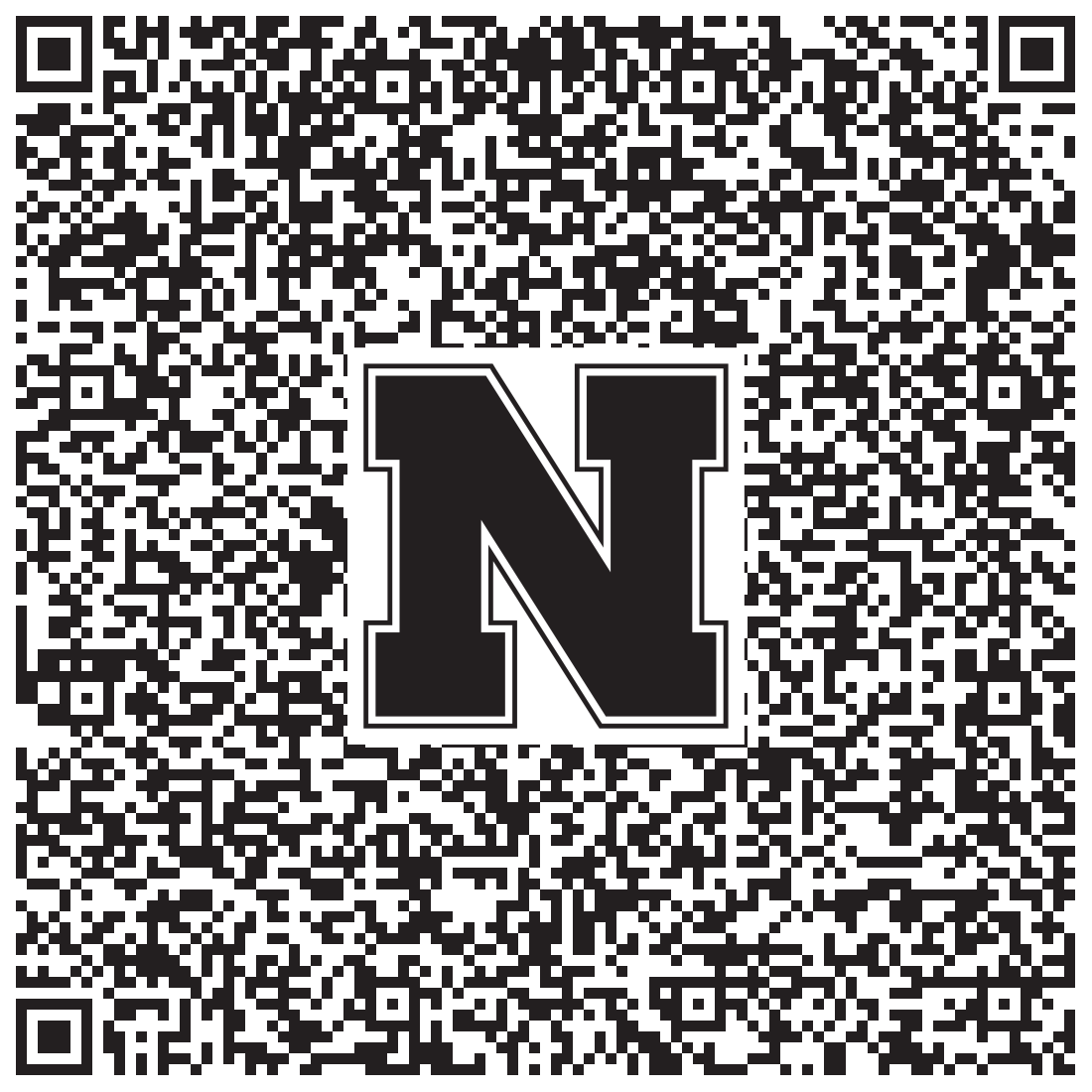 QR code linking to Melanie Downs vcard
