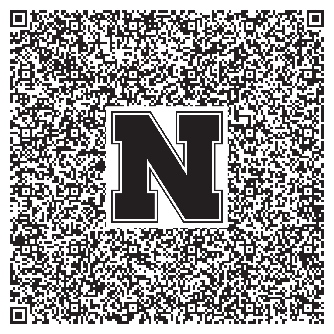 QR code linking to Melody Gooden vcard