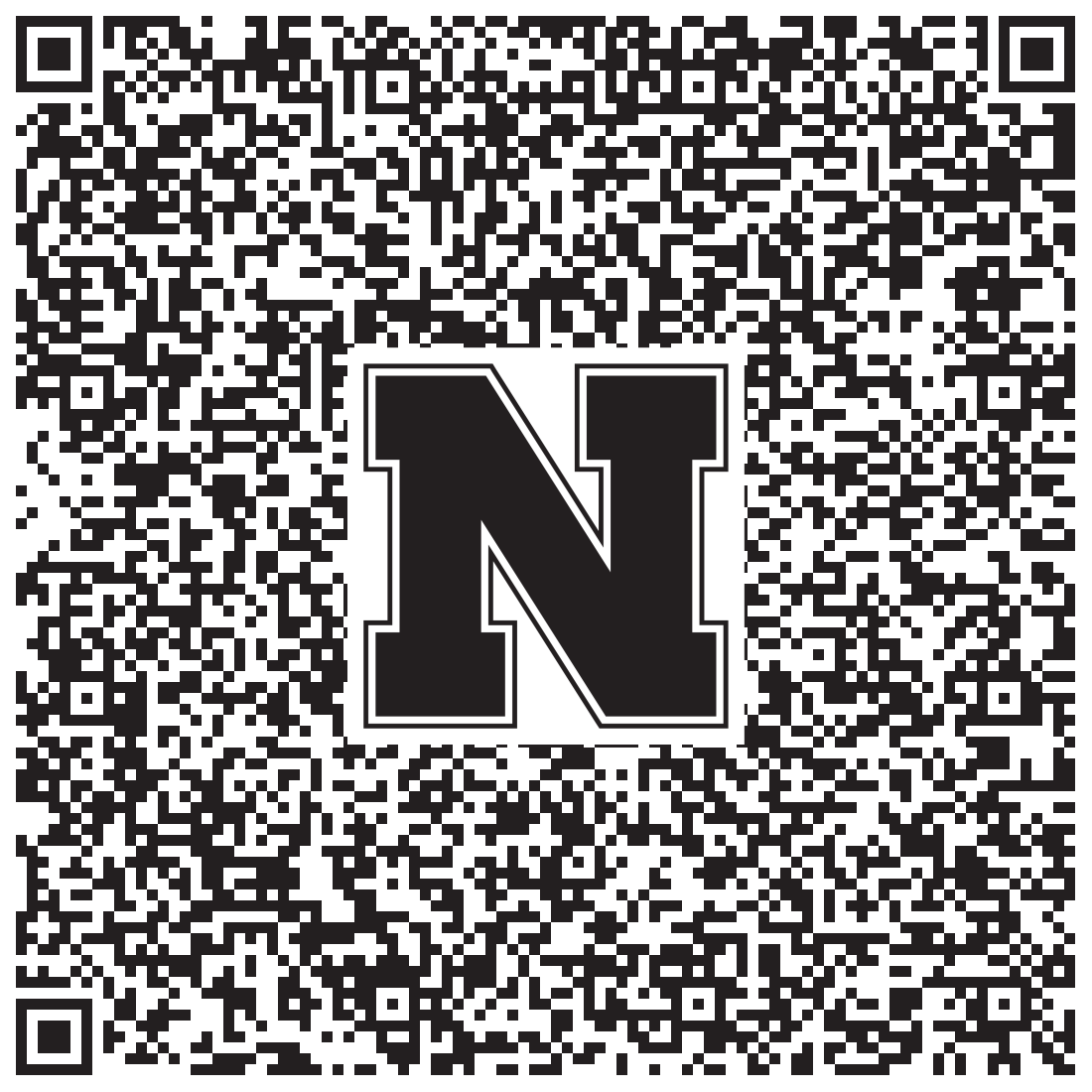 QR code linking to Mitchell Grady vcard