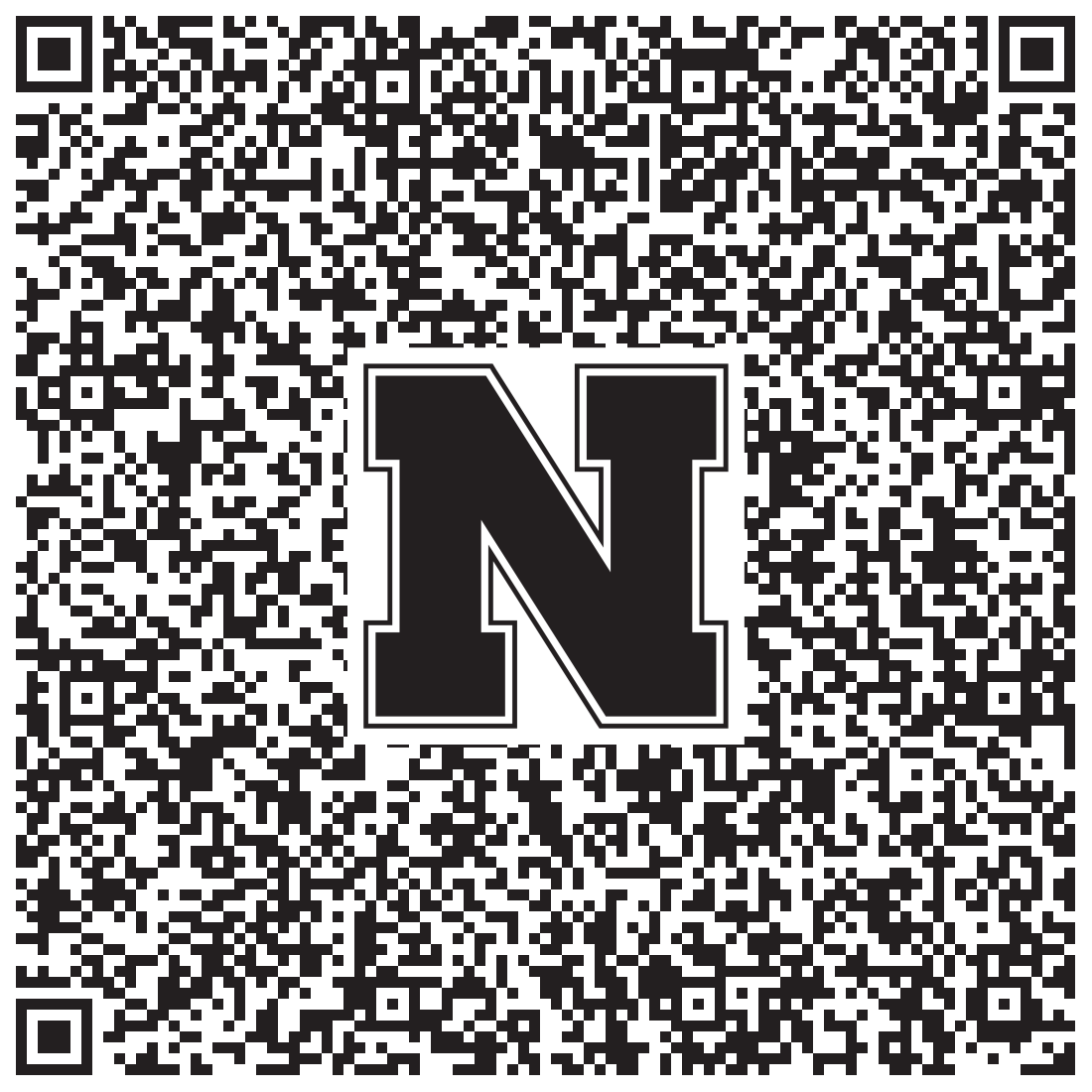 QR code linking to Maria de Guzman vcard