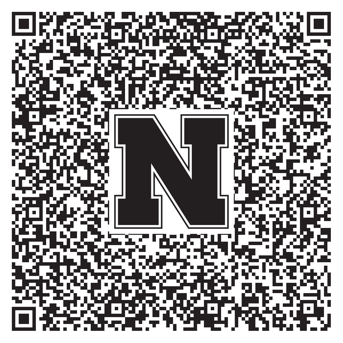 QR code linking to Meg Dubas vcard