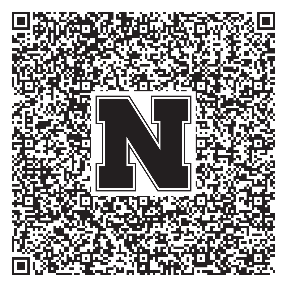 QR code linking to Michael Hendrickson vcard