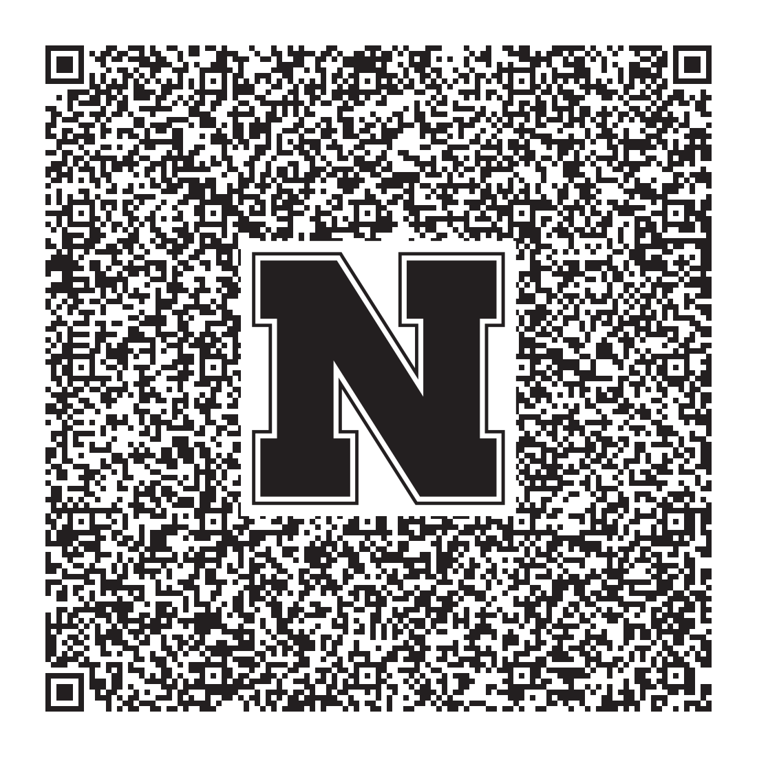 QR code linking to Michelle Homp vcard