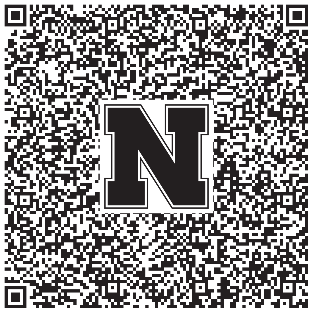 QR code linking to Mitchell Kaus vcard