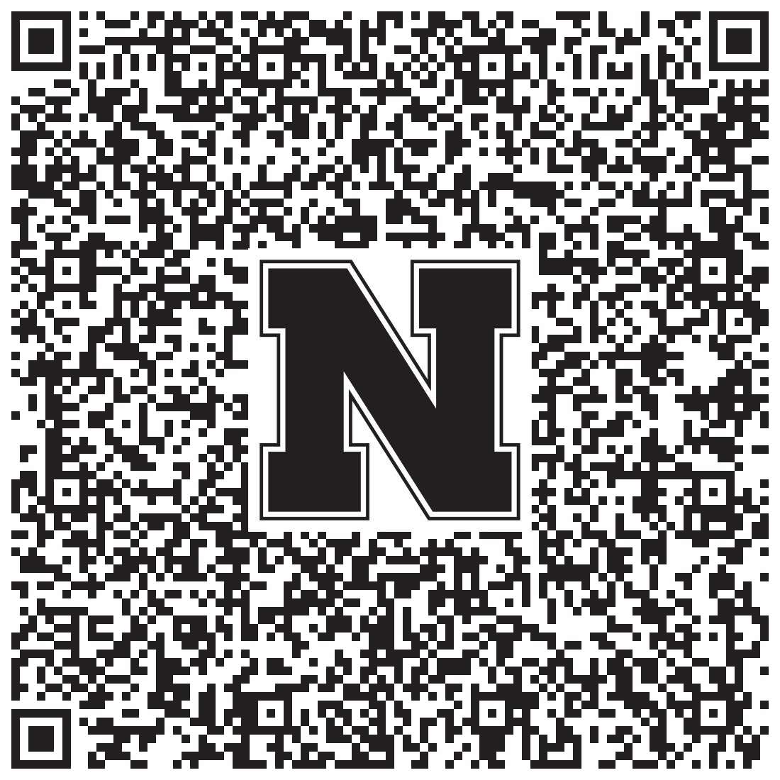 QR code linking to Marjorie Langell vcard