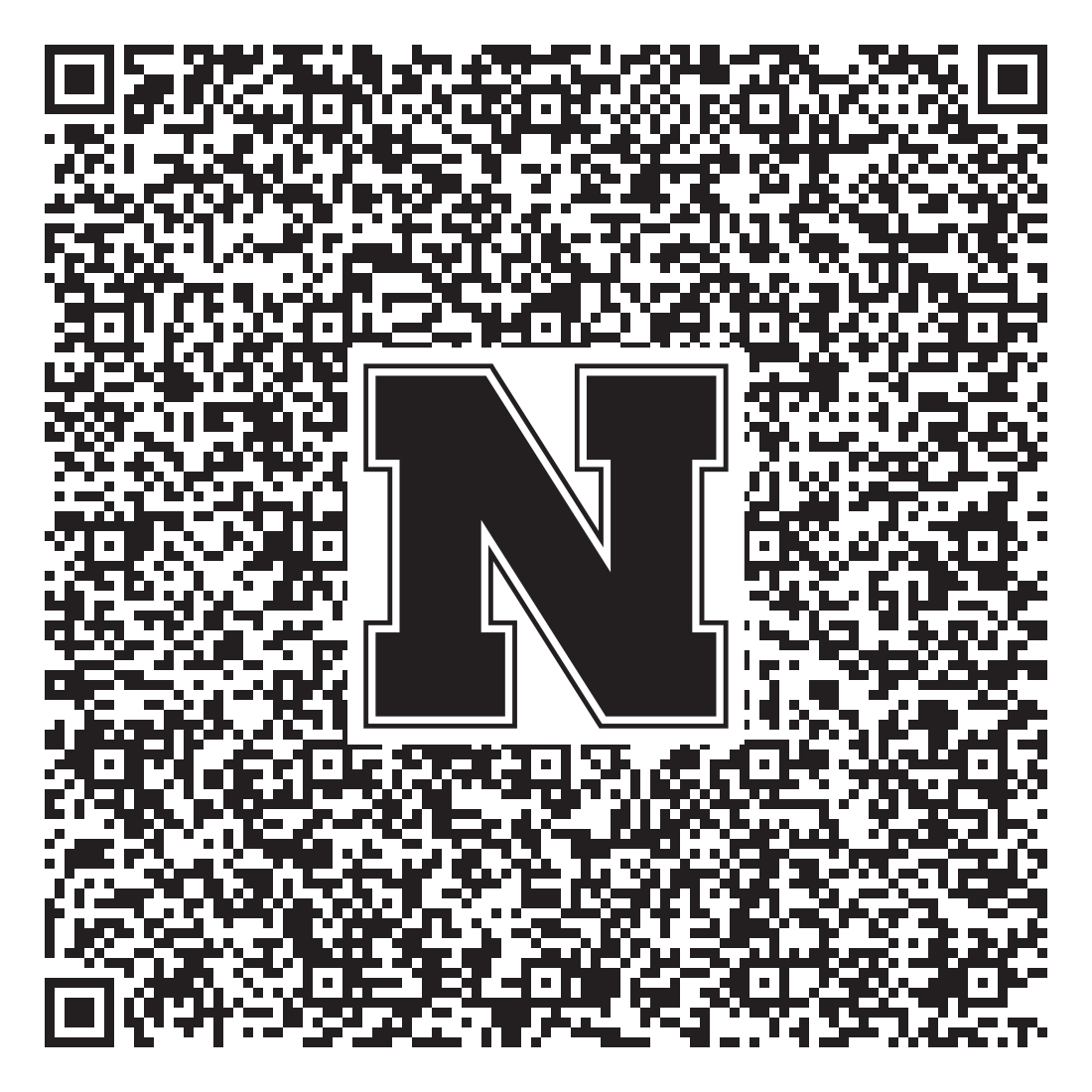 QR code linking to Monty Larsen vcard