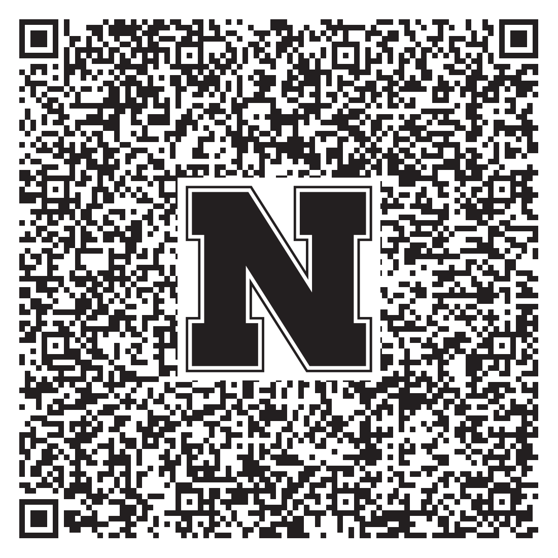 QR code linking to Michelle Lindhart vcard