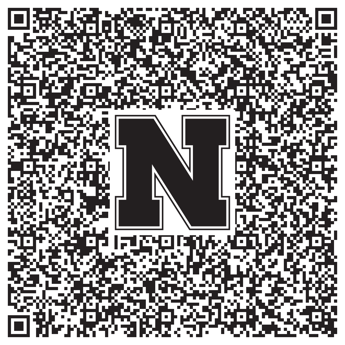 QR code linking to Megan Misegadis vcard