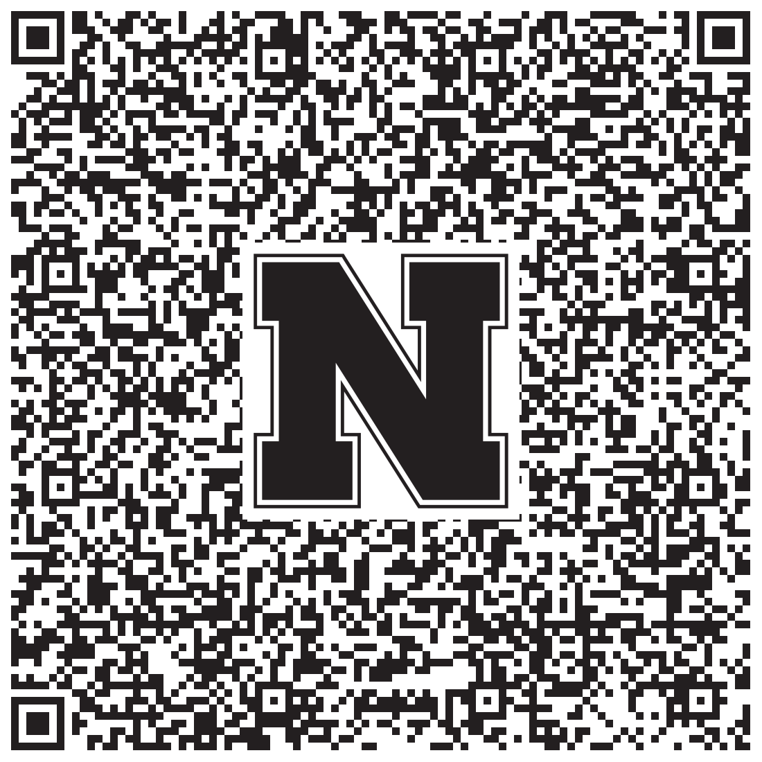 QR code linking to Merle Scheel Jr vcard