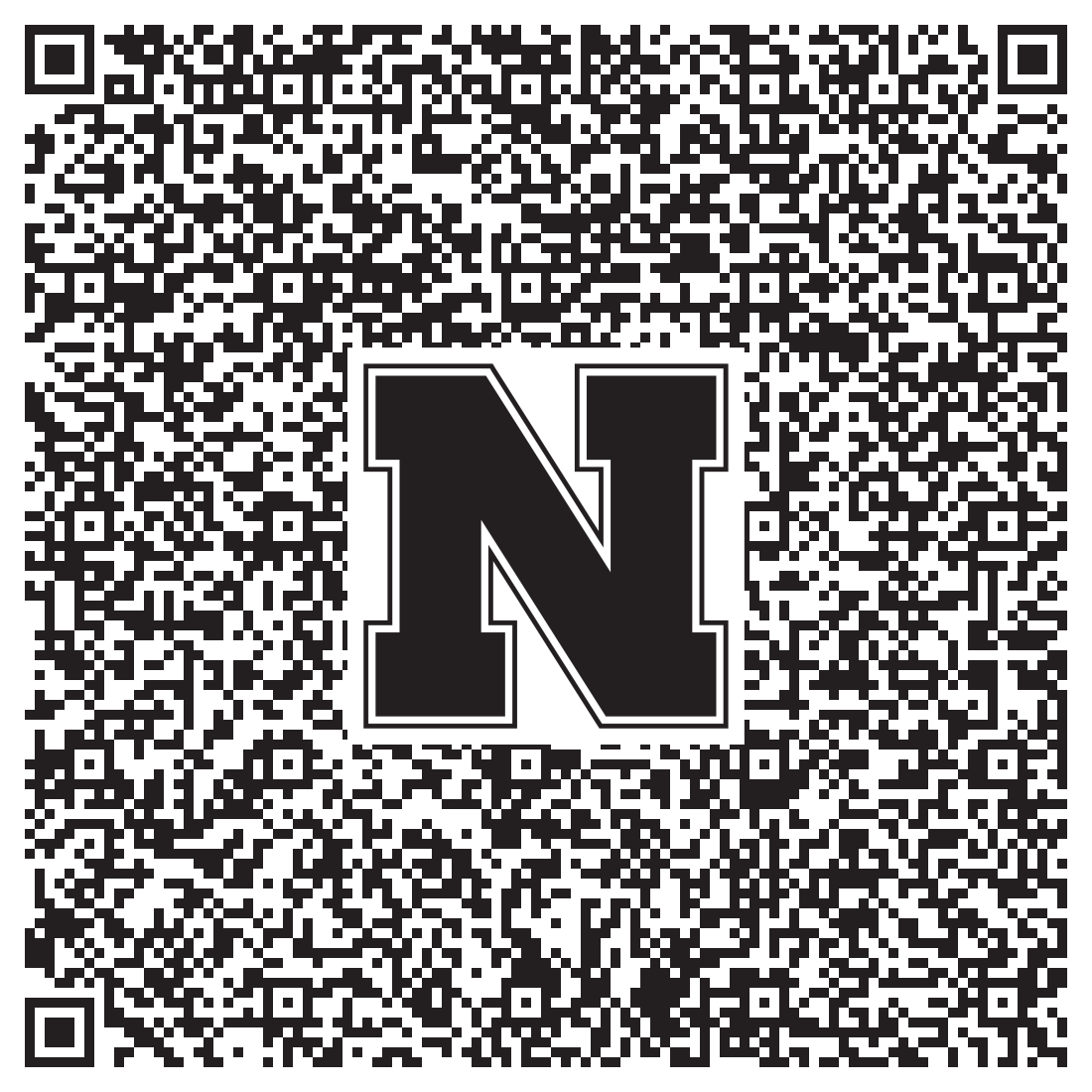 QR code linking to Melody Stark vcard