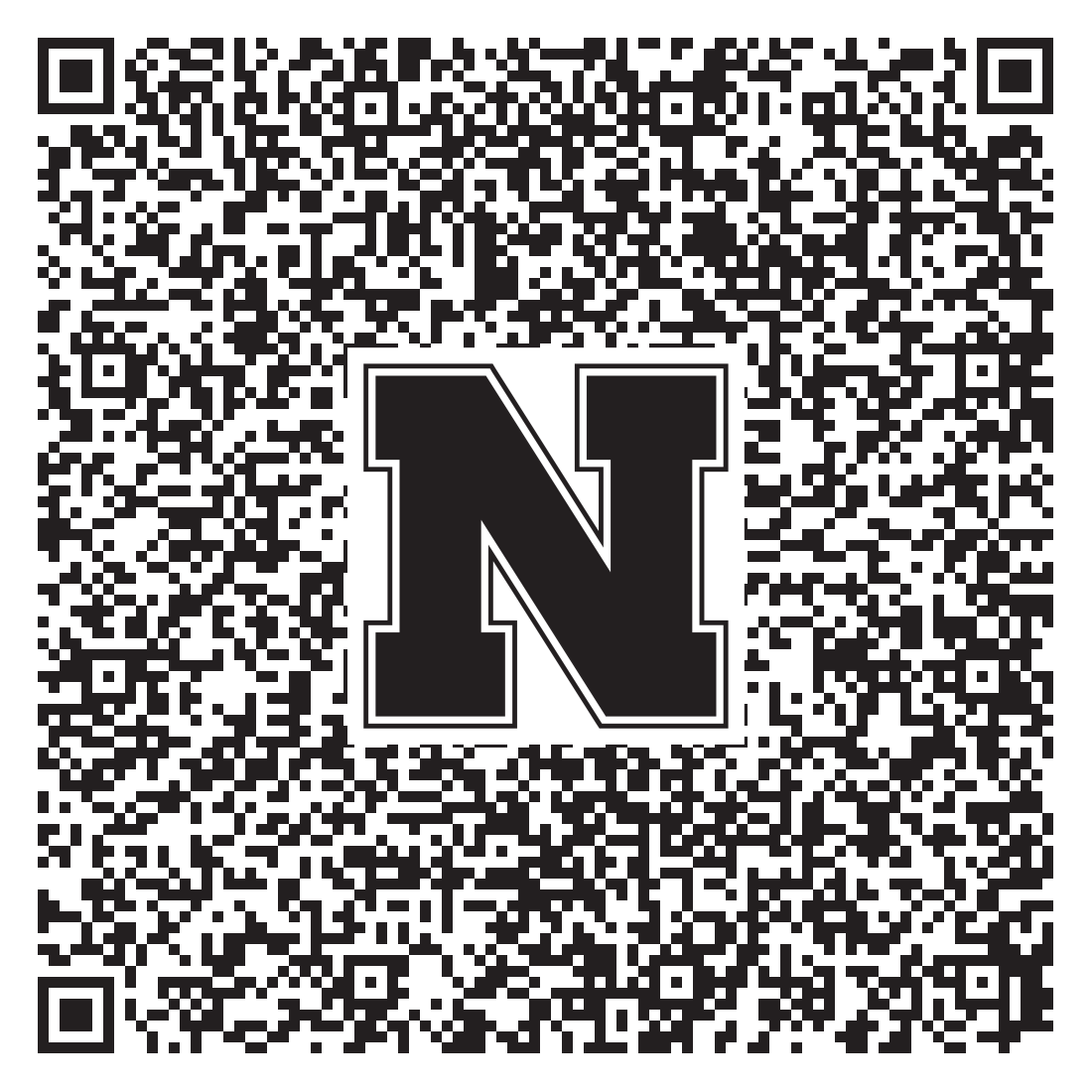 QR code linking to Michelle Thompson vcard