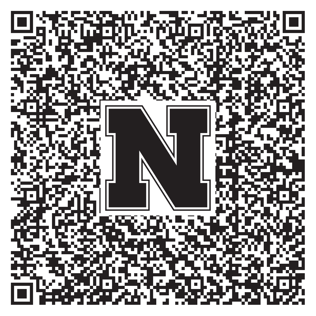 QR code linking to Muhan Wang vcard