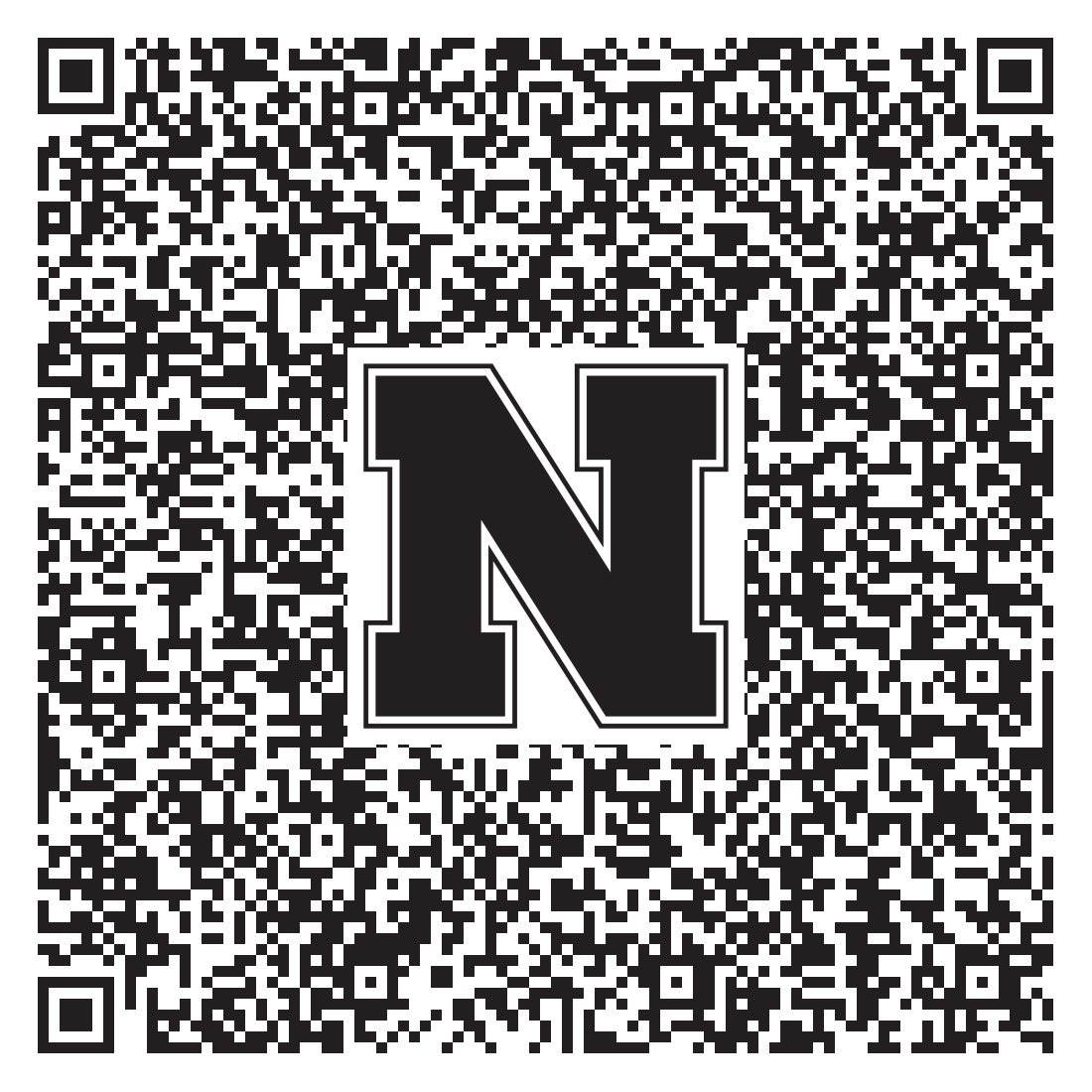 QR code linking to Michelle Zenk vcard