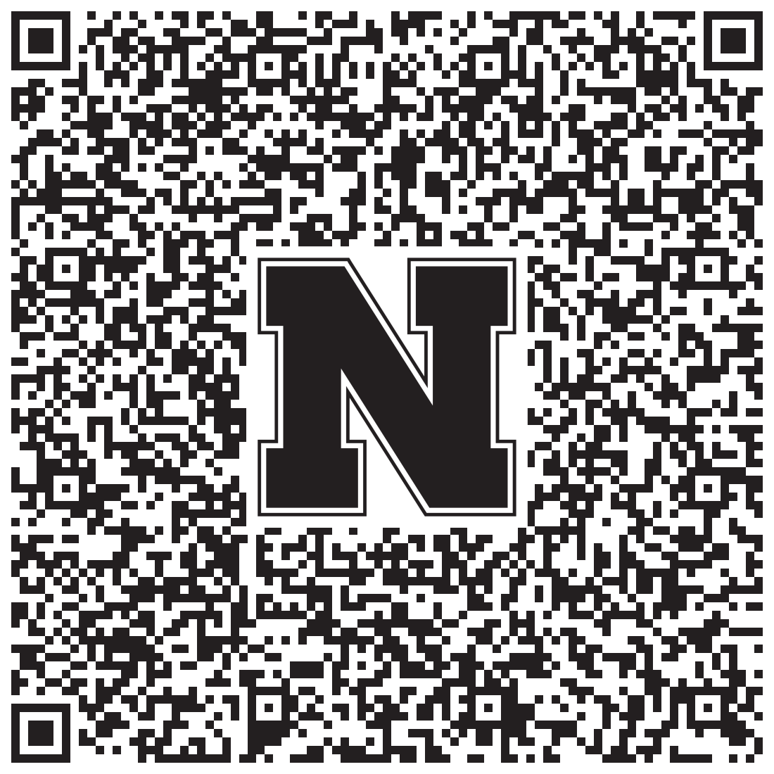 QR code linking to Nathan Baum vcard
