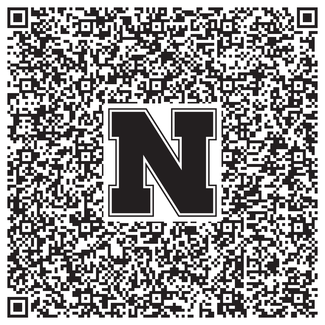 QR code linking to Nicole Buan vcard