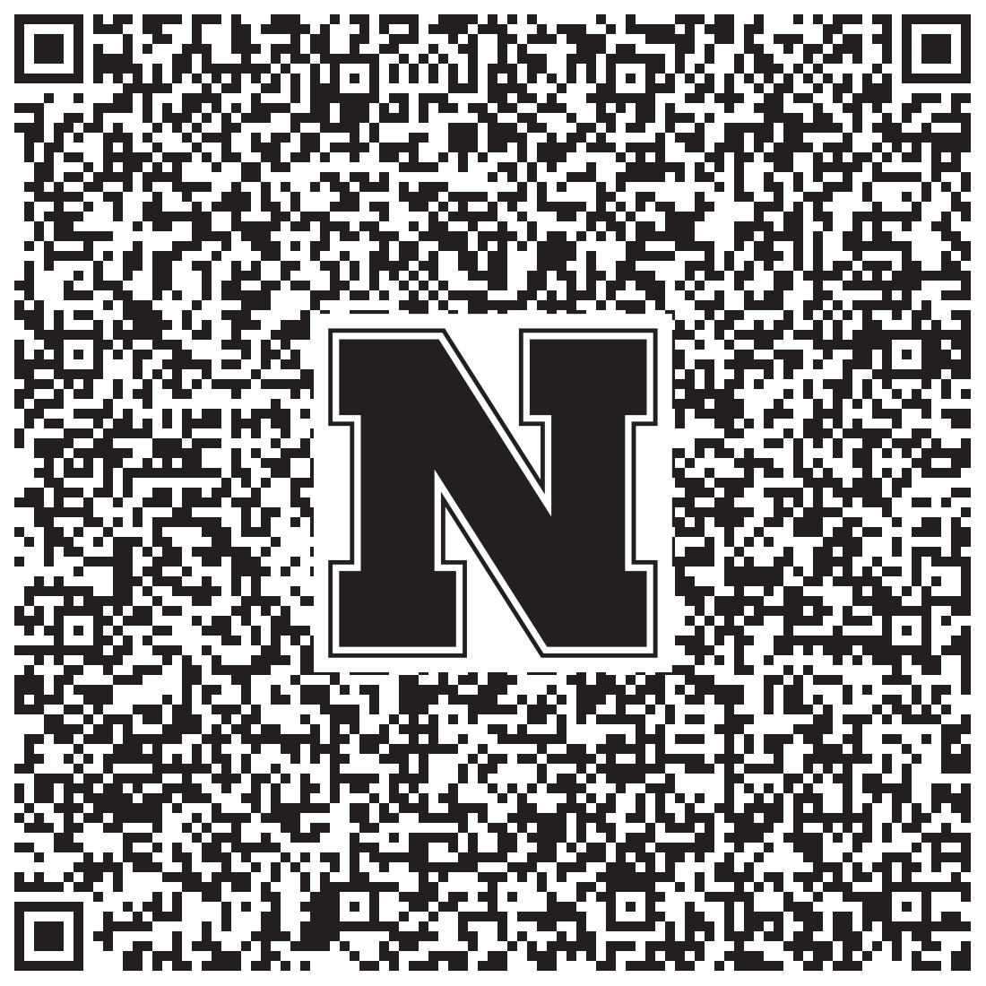 QR code linking to Nicholas Fisher vcard