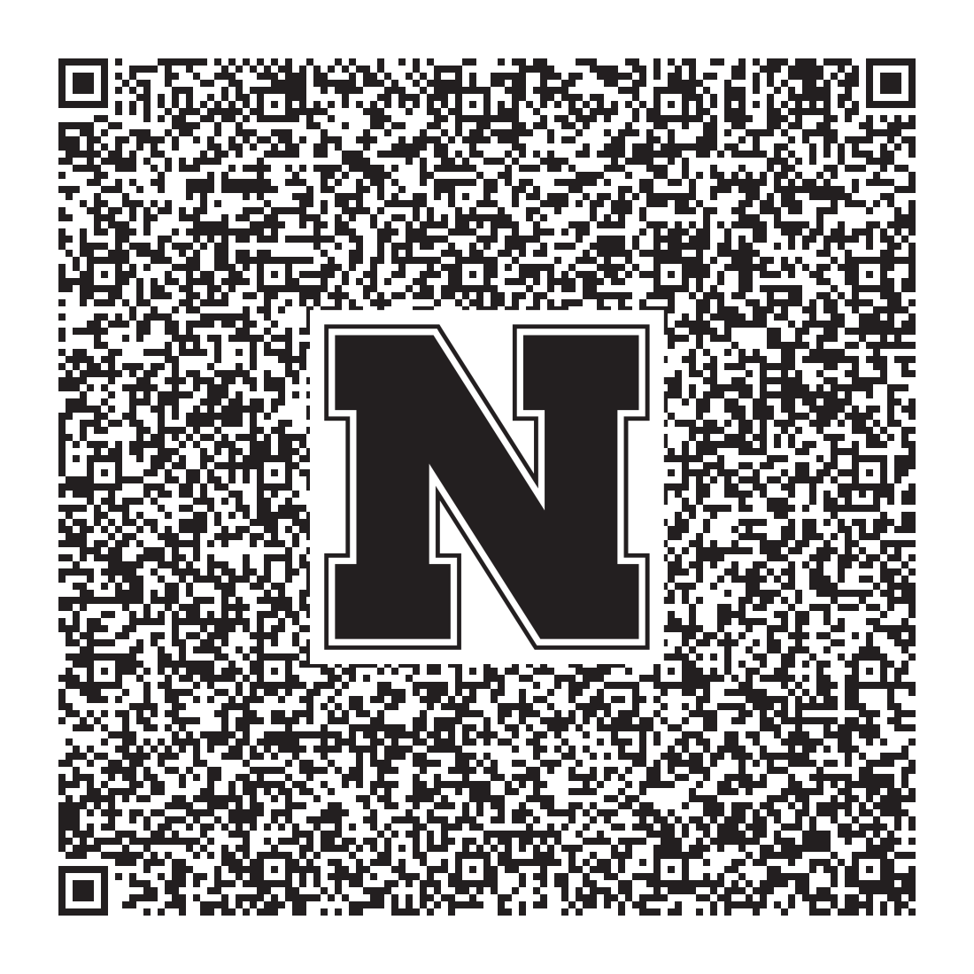 QR code linking to Nicole Gibson vcard