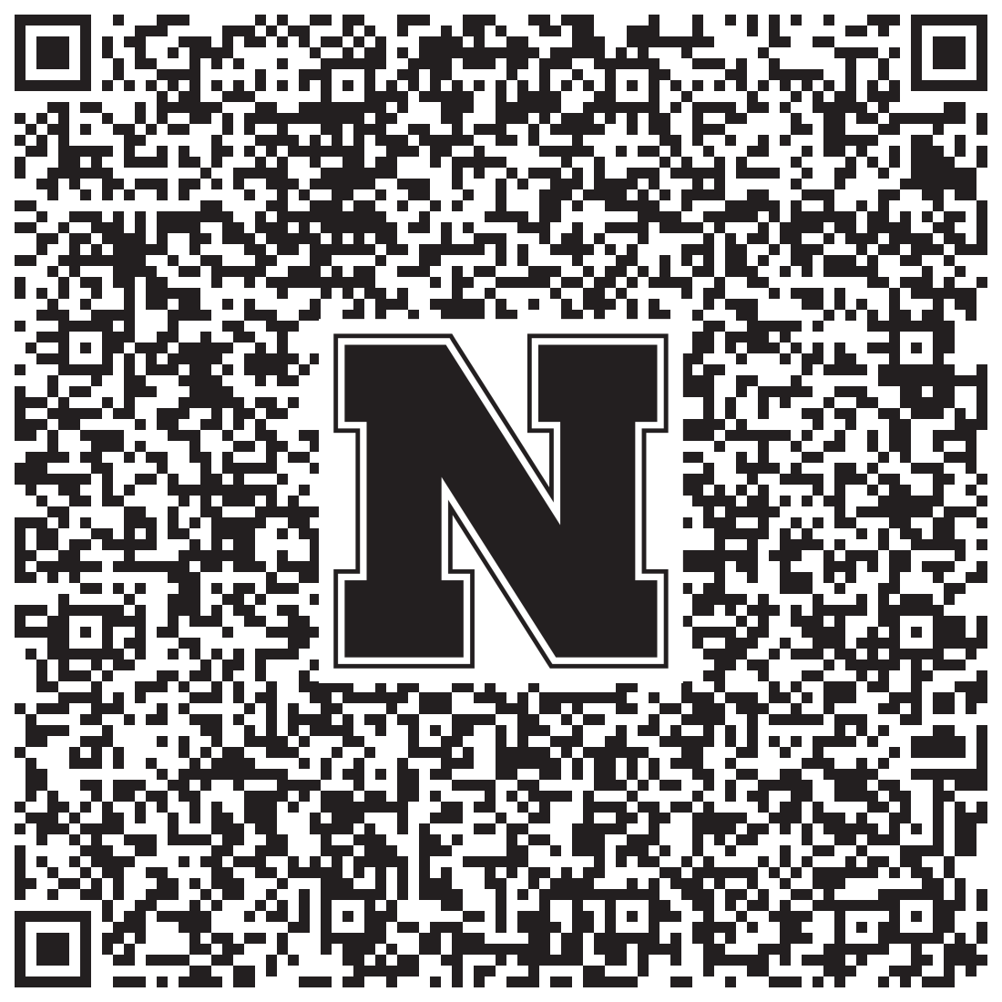 QR code linking to Natalie Gill vcard