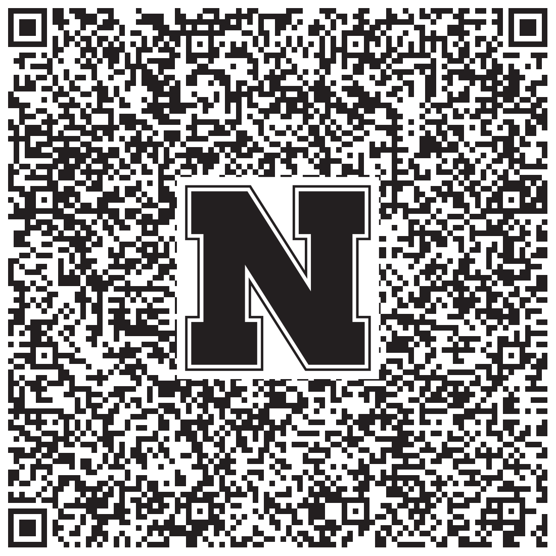 QR code linking to Nina Glick vcard