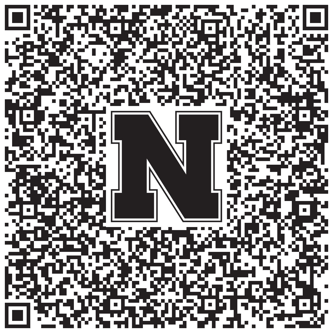QR code linking to Natalie Hazuka vcard