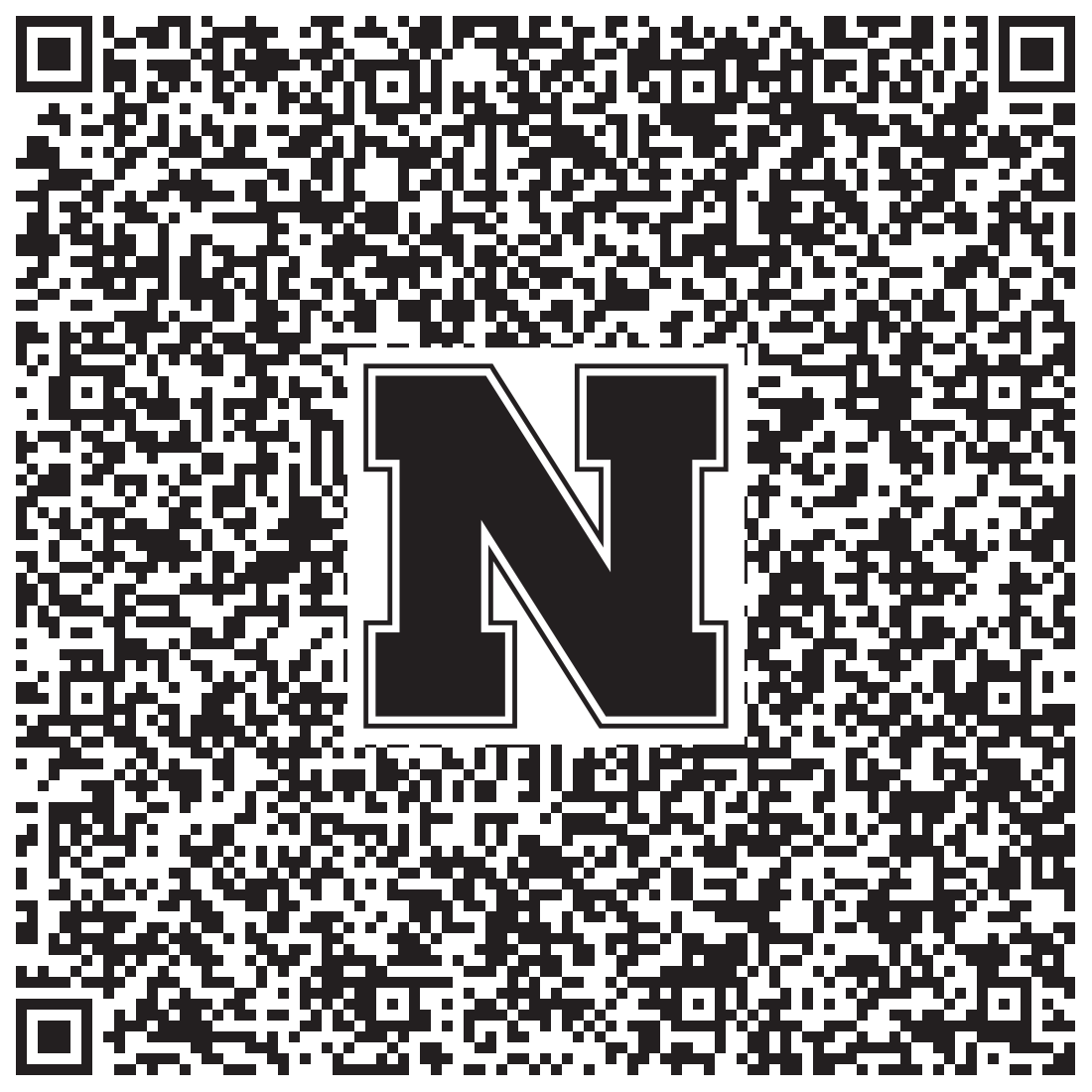 QR code linking to Nicole Hebert vcard