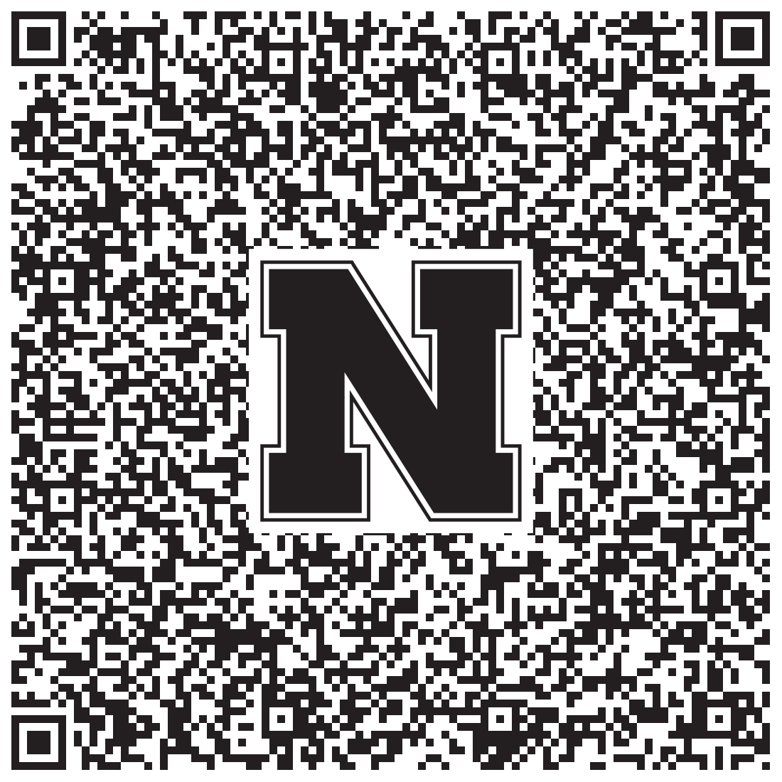 QR code linking to Nazia Hina vcard
