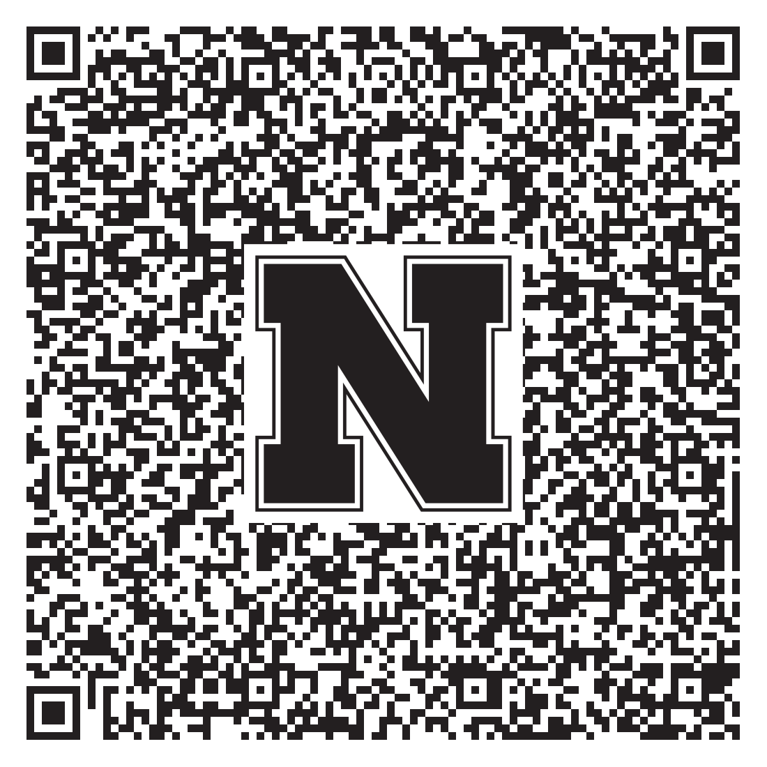 QR code linking to Noah Holoubek vcard