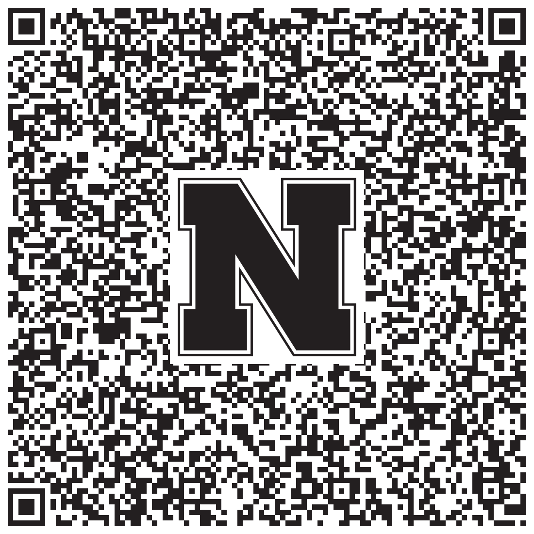 QR code linking to Niklas Huether vcard