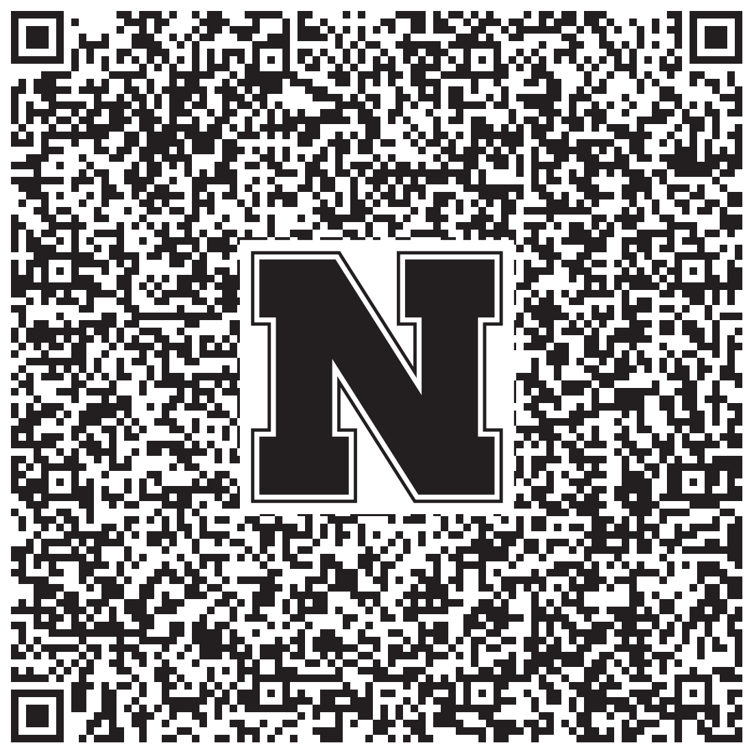 QR code linking to Nettie Lunquist vcard