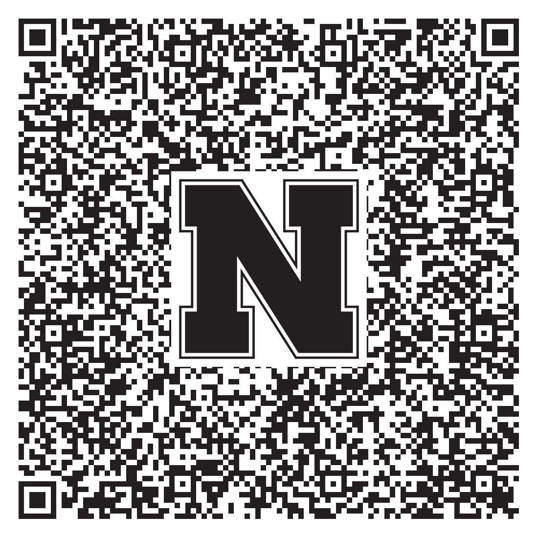QR code linking to Nick Mele vcard