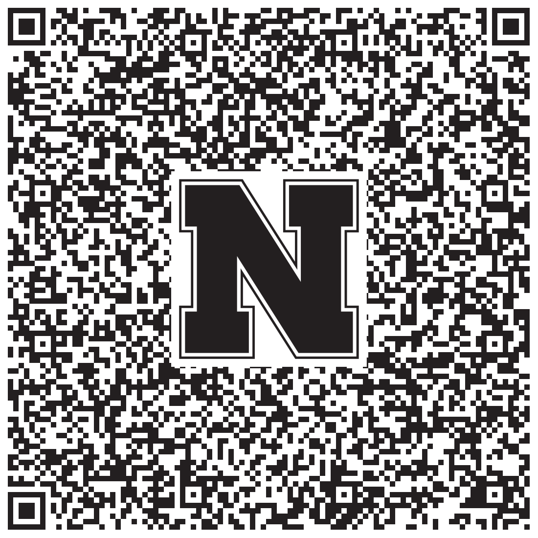 QR code linking to Noah Monzu vcard