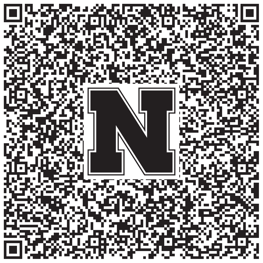 QR code linking to Nathaniel Pohlen vcard