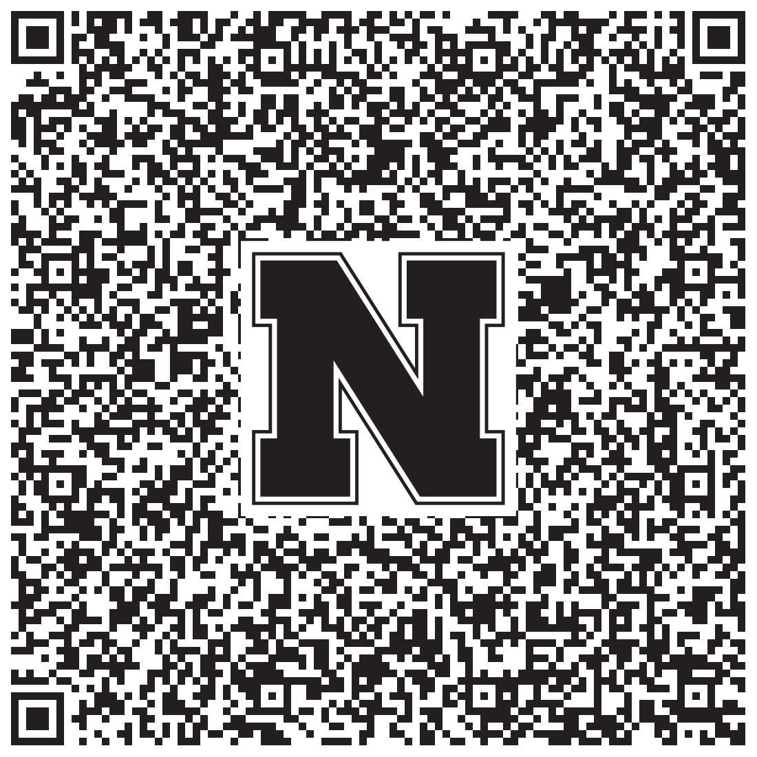 QR code linking to Norman Powell vcard
