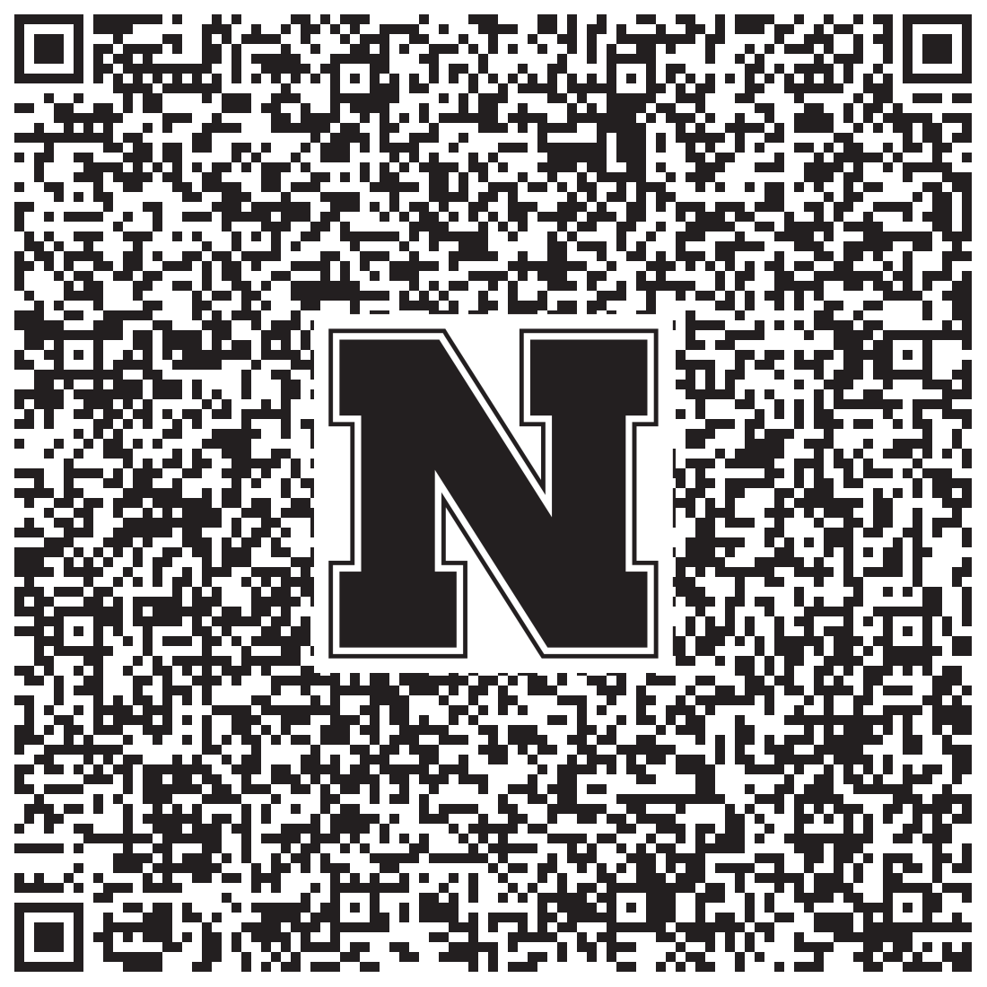 QR code linking to Natalie Sehi vcard