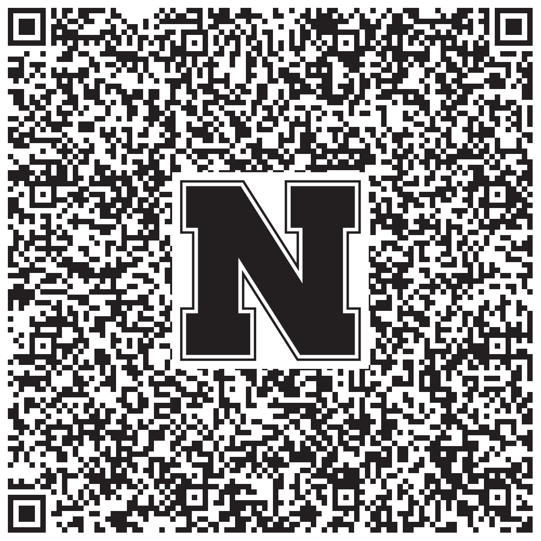 QR code linking to Nicholas Stolze vcard