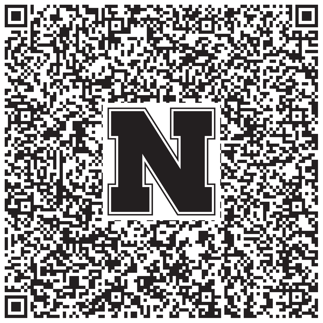 QR code linking to Nancy Stuart vcard
